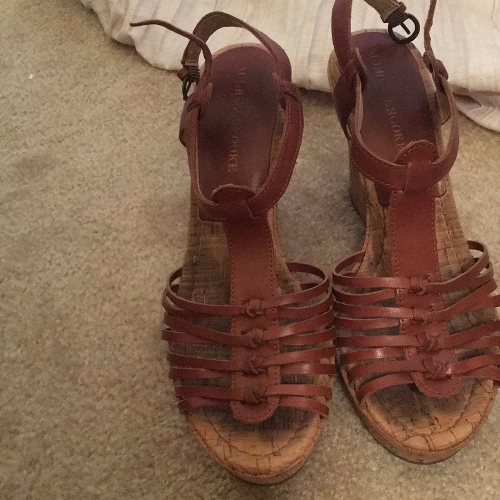 Audrey Brooke wedges.